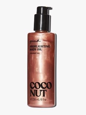 VS PINK Coconut Classic Highlighting Body Oil